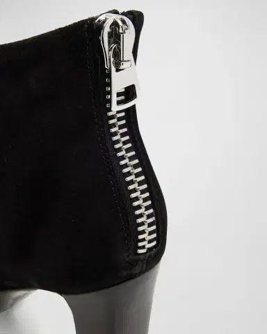 Giuseppe Zanotti Sensorial Suede Leather Ankle Booties | Thumbnail 5 Giuseppe Zanotti Sensorial Suede Leather Ankle Booties | Thumbnail 5