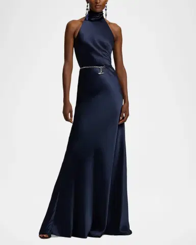 Ralph Lauren Collection Chilton Stretch Silk Charmeuse Top | Thumbnail 2 Ralph Lauren Collection Chilton Stretch Silk Charmeuse Top | Thumbnail 2