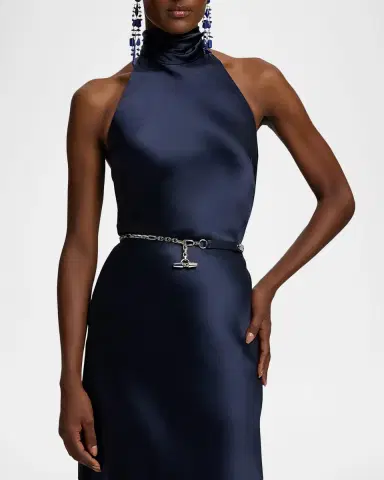 Ralph Lauren Collection Chilton Stretch Silk Charmeuse Top | Thumbnail 4 Ralph Lauren Collection Chilton Stretch Silk Charmeuse Top | Thumbnail 4