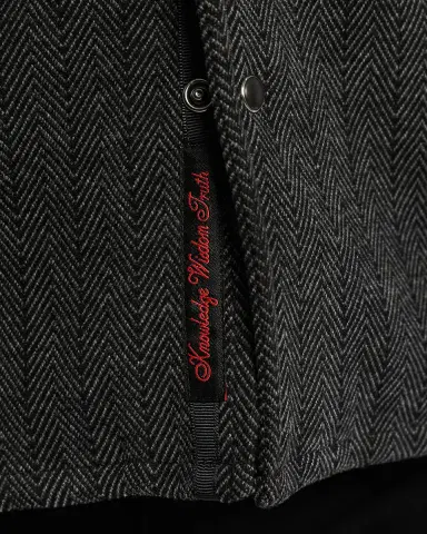 Robert Graham Men's Wylie Herringbone Knit Snap-Front Shirt | Thumbnail 7 Robert Graham Men's Wylie Herringbone Knit Snap-Front Shirt | Thumbnail 7