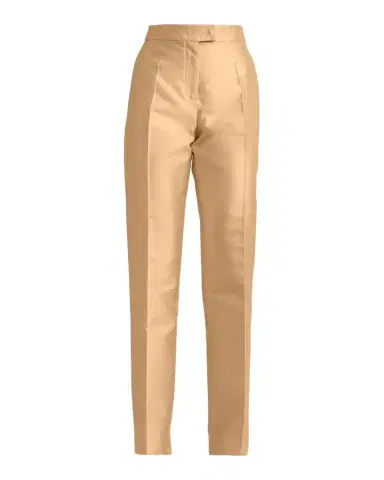 Valentino Garavani Shantung Silk Straight-Leg Pants | Thumbnail 1 Valentino Garavani Shantung Silk Straight-Leg Pants | Thumbnail 1