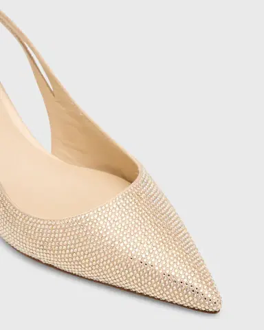 René Caovilla Olivia Embellished Satin Slingback Pumps | Thumbnail 3 René Caovilla Olivia Embellished Satin Slingback Pumps | Thumbnail 3
