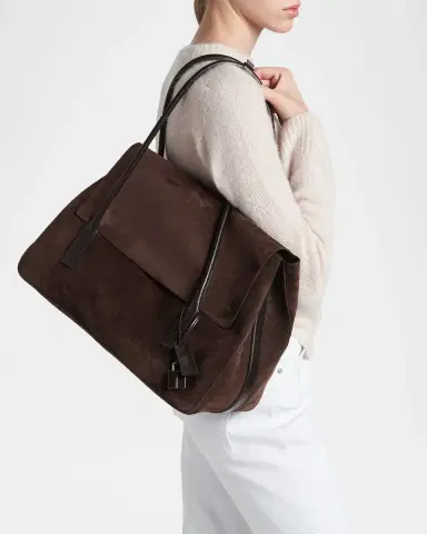 Tom Ford Eclipse Suede Shoulder Bag | Thumbnail 2 Tom Ford Eclipse Suede Shoulder Bag | Thumbnail 2
