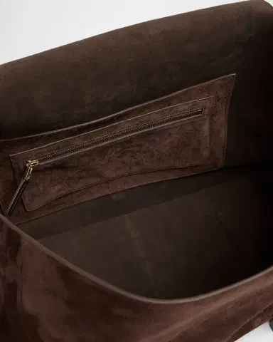 Tom Ford Eclipse Suede Shoulder Bag | Thumbnail 4 Tom Ford Eclipse Suede Shoulder Bag | Thumbnail 4