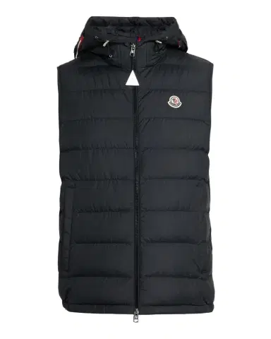 Moncler Men's Hooded Down Vest | Thumbnail 1 Moncler Men's Hooded Down Vest | Thumbnail 1