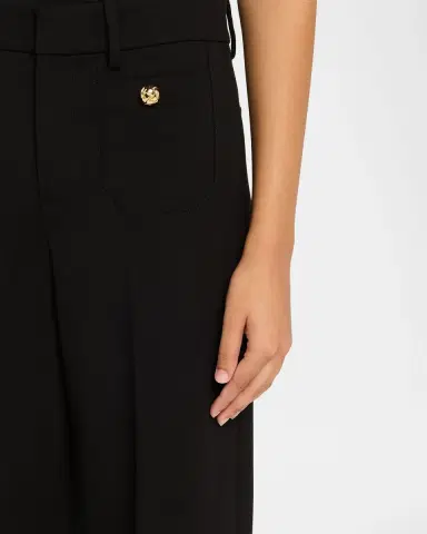 FRAME Le Slim Palazzo Trousers | Thumbnail 5 FRAME Le Slim Palazzo Trousers | Thumbnail 5