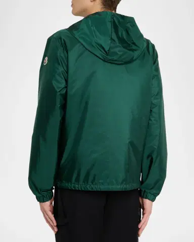 Moncler Men's Hooded Nylon Jacket | Thumbnail 3 Moncler Men's Hooded Nylon Jacket | Thumbnail 3