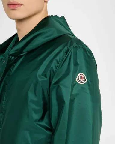 Moncler Men's Hooded Nylon Jacket | Thumbnail 5 Moncler Men's Hooded Nylon Jacket | Thumbnail 5