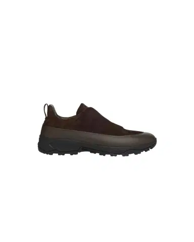 ZEGNA Men 's Triple Stitch Monte Suede and Leather Slip-On Sneakers | Thumbnail 1 ZEGNA Men 's Triple Stitch Monte Suede and Leather Slip-On Sneakers | Thumbnail 1