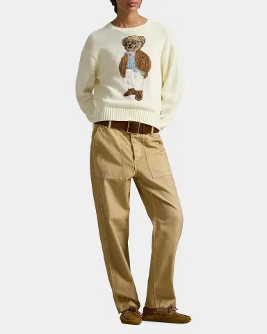 Polo Ralph Lauren Polo Bear Cotton Crewneck Sweater | Thumbnail 2 Polo Ralph Lauren Polo Bear Cotton Crewneck Sweater | Thumbnail 2