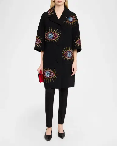 Libertine Nazar Embellished Single-Breasted Coat | Thumbnail 2 Libertine Nazar Embellished Single-Breasted Coat | Thumbnail 2