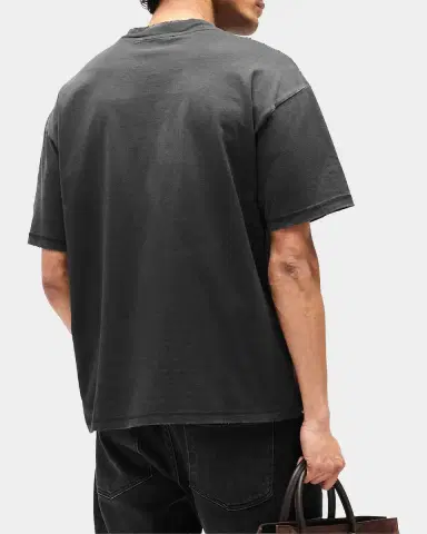 Represent Men's Embellished-Logo Stained Cotton T-Shirt | Thumbnail 3 Represent Men's Embellished-Logo Stained Cotton T-Shirt | Thumbnail 3