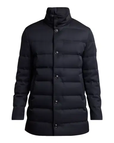 Moncler Men's Quilted Down Long Parka with Hood | Thumbnail 1 Moncler Men's Quilted Down Long Parka with Hood | Thumbnail 1