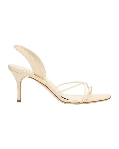 Manolo Blahnik Leather Strappy Slingback Sandals | Thumbnail 1 Manolo Blahnik Leather Strappy Slingback Sandals | Thumbnail 1