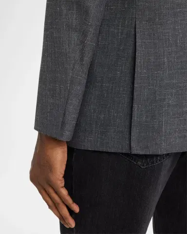 Brunello Cucinelli Men's Wool, Silk and Linen Deconstructed Blazer | Thumbnail 8 Brunello Cucinelli Men's Wool, Silk and Linen Deconstructed Blazer | Thumbnail 8