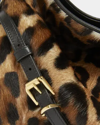 Givenchy Voyou Medium Leopard-Print Goat Hair Shoulder Bag | Thumbnail 6 Givenchy Voyou Medium Leopard-Print Goat Hair Shoulder Bag | Thumbnail 6
