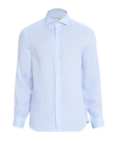 Brunello Cucinelli Men 's Linen Classic Fit Button-Down Shirt | Thumbnail 1 Brunello Cucinelli Men 's Linen Classic Fit Button-Down Shirt | Thumbnail 1
