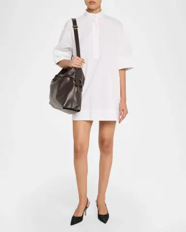 Givenchy Voyou Large Leather Tote Bag | Thumbnail 5 Givenchy Voyou Large Leather Tote Bag | Thumbnail 5