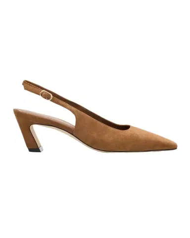 Stuart Weitzman 50mm Stassi Suede Slingback Pumps | Thumbnail 1 Stuart Weitzman 50mm Stassi Suede Slingback Pumps | Thumbnail 1
