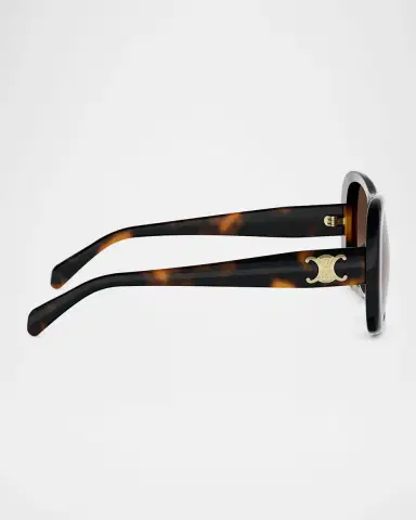 CELINE Triomphe 18 Navigator Acetate Sunglasses | Thumbnail 4 CELINE Triomphe 18 Navigator Acetate Sunglasses | Thumbnail 4
