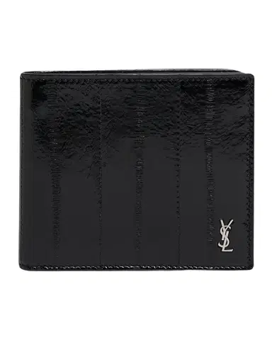 Saint Laurent Men's Tiny Cassandre Bi-Fold Wallet | Thumbnail 1 Saint Laurent Men's Tiny Cassandre Bi-Fold Wallet | Thumbnail 1