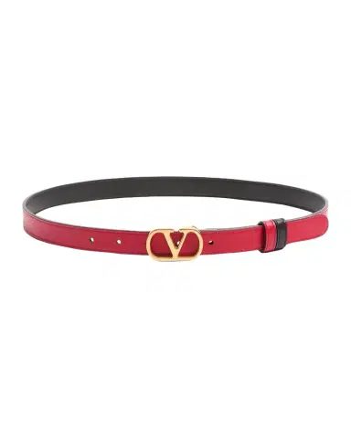 Valentino Garavani VLogo Signature Reversible Calfskin Belt, 20mm | Thumbnail 1 Valentino Garavani VLogo Signature Reversible Calfskin Belt, 20mm | Thumbnail 1