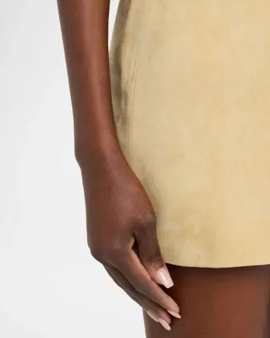 Arma Melody A-Line Suede Mini Skirt | Thumbnail 5 Arma Melody A-Line Suede Mini Skirt | Thumbnail 5