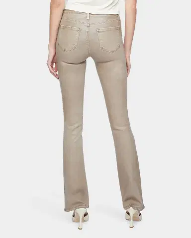 L 'AGENCE Selma High-Rise Coated Sleek Baby Boot Jeans | Thumbnail 3 L 'AGENCE Selma High-Rise Coated Sleek Baby Boot Jeans | Thumbnail 3