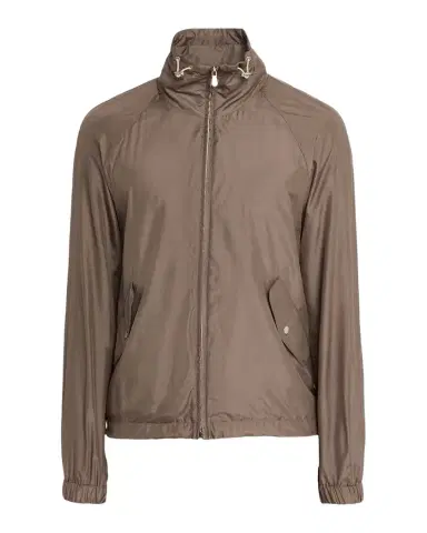 Brunello Cucinelli Men's Unlined Hooded Full-Zip Jacket | Thumbnail 1 Brunello Cucinelli Men's Unlined Hooded Full-Zip Jacket | Thumbnail 1
