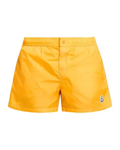 Moncler Men's Nylon Logo Swim Trunks | Thumbnail 1 Moncler Men's Nylon Logo Swim Trunks | Thumbnail 1