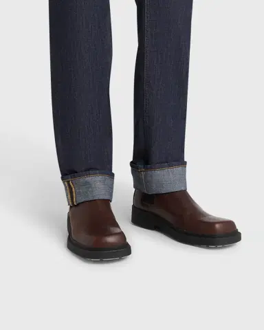 Bottega Veneta Men's Ben Smooth & Intrecciato Leather Chelsea Boots | Thumbnail 2 Bottega Veneta Men's Ben Smooth & Intrecciato Leather Chelsea Boots | Thumbnail 2