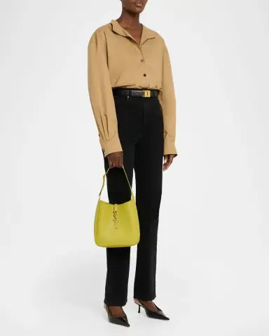 Saint Laurent Le 5 A 7 Small YSL Leather Shoulder Bag | Thumbnail 9 Saint Laurent Le 5 A 7 Small YSL Leather Shoulder Bag | Thumbnail 9