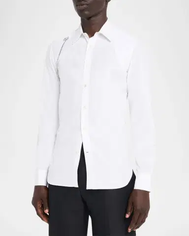 McQueen Men's T-Chain Harness Sport Shirt | Thumbnail 4 McQueen Men's T-Chain Harness Sport Shirt | Thumbnail 4
