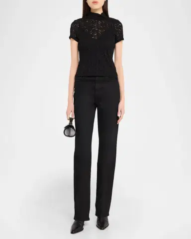 PAIGE June Floral Lace Tee | Thumbnail 2 PAIGE June Floral Lace Tee | Thumbnail 2