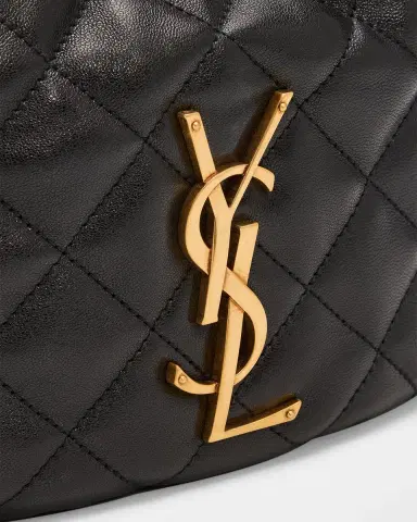 Saint Laurent Icarino Baby YSL Quilted Leather Hobo Bag | Thumbnail 5 Saint Laurent Icarino Baby YSL Quilted Leather Hobo Bag | Thumbnail 5