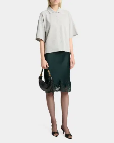 Saint Laurent Amalia Mini YSL Leather Hobo Bag | Thumbnail 5 Saint Laurent Amalia Mini YSL Leather Hobo Bag | Thumbnail 5