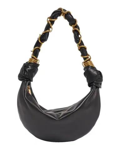 Saint Laurent Amalia Mini YSL Leather Hobo Bag | Thumbnail 1 Saint Laurent Amalia Mini YSL Leather Hobo Bag | Thumbnail 1