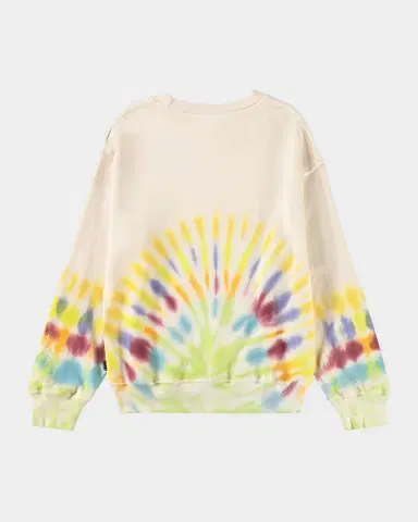 Molo Boy 's Memphis Tie-Dye Organic Cotton Sweatshirt | Thumbnail 2 Molo Boy 's Memphis Tie-Dye Organic Cotton Sweatshirt | Thumbnail 2