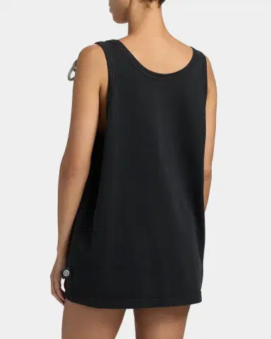 AREA Crystal Knot Oversized Tank Top | Thumbnail 3 AREA Crystal Knot Oversized Tank Top | Thumbnail 3