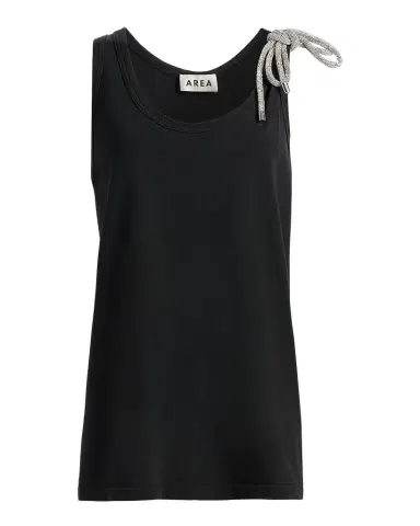 AREA Crystal Knot Oversized Tank Top | Thumbnail 1 AREA Crystal Knot Oversized Tank Top | Thumbnail 1