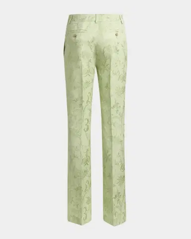 Etro Floral Jacquard Straight-Leg Trousers | Thumbnail 6 Etro Floral Jacquard Straight-Leg Trousers | Thumbnail 6
