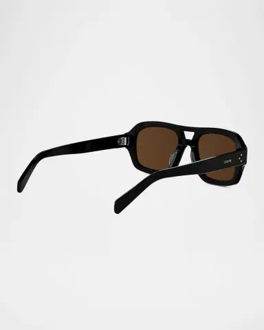 Celine Men's 3 Dots Acetate Aviator Sunglasses | Thumbnail 6 Celine Men's 3 Dots Acetate Aviator Sunglasses | Thumbnail 6
