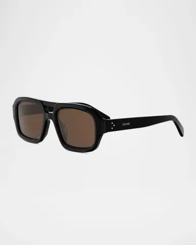 Celine Men's 3 Dots Acetate Aviator Sunglasses | Thumbnail 8 Celine Men's 3 Dots Acetate Aviator Sunglasses | Thumbnail 8