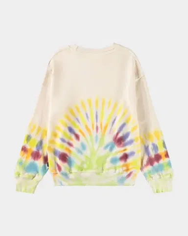 Molo Boy 's Memphis Tie-Dye Organic Cotton Sweatshirt | Thumbnail 2 Molo Boy 's Memphis Tie-Dye Organic Cotton Sweatshirt | Thumbnail 2