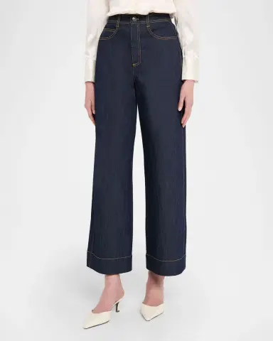 Cinq a Sept Betsy Denim Pants | Thumbnail 4 Cinq a Sept Betsy Denim Pants | Thumbnail 4