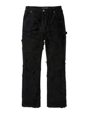 WHO DECIDES WAR Men 's Unearthed Distressed Slim-Straight Leg Pants | Thumbnail 1 WHO DECIDES WAR Men 's Unearthed Distressed Slim-Straight Leg Pants | Thumbnail 1