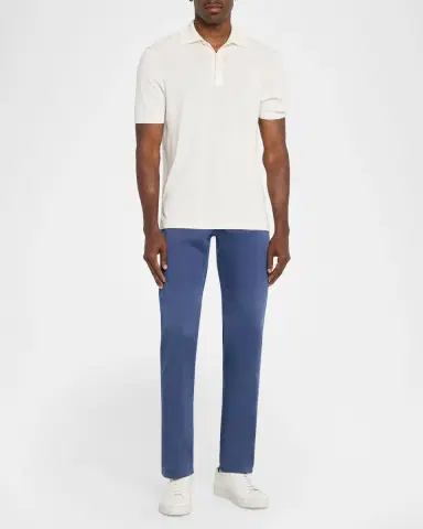 Stefano Ricci Men's Slim Cotton-Stretch Five-Pocket Pants | Thumbnail 2 Stefano Ricci Men's Slim Cotton-Stretch Five-Pocket Pants | Thumbnail 2