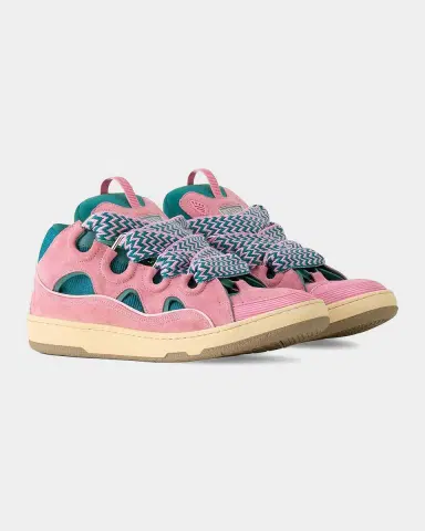 Lanvin Men's Curb Leather Skate Sneakers | Thumbnail 6 Lanvin Men's Curb Leather Skate Sneakers | Thumbnail 6