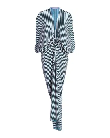 Silvia Tcherassi Fiore Striped Knotted Maxi Tunic Dress | Thumbnail 1 Silvia Tcherassi Fiore Striped Knotted Maxi Tunic Dress | Thumbnail 1