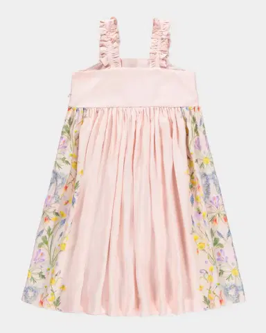 Molo Girl 's Cypress Sleeveless Floral Print Dress | Thumbnail 2 Molo Girl 's Cypress Sleeveless Floral Print Dress | Thumbnail 2